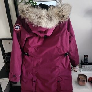Canada Goose Women's Parka - Rich Purple with Fur Trim
